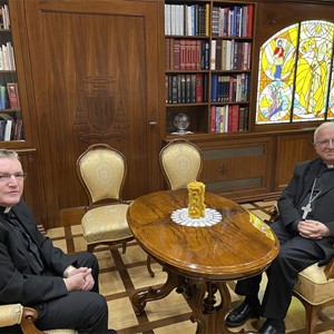 Kardinal Bozanić primio mons. Shomalija